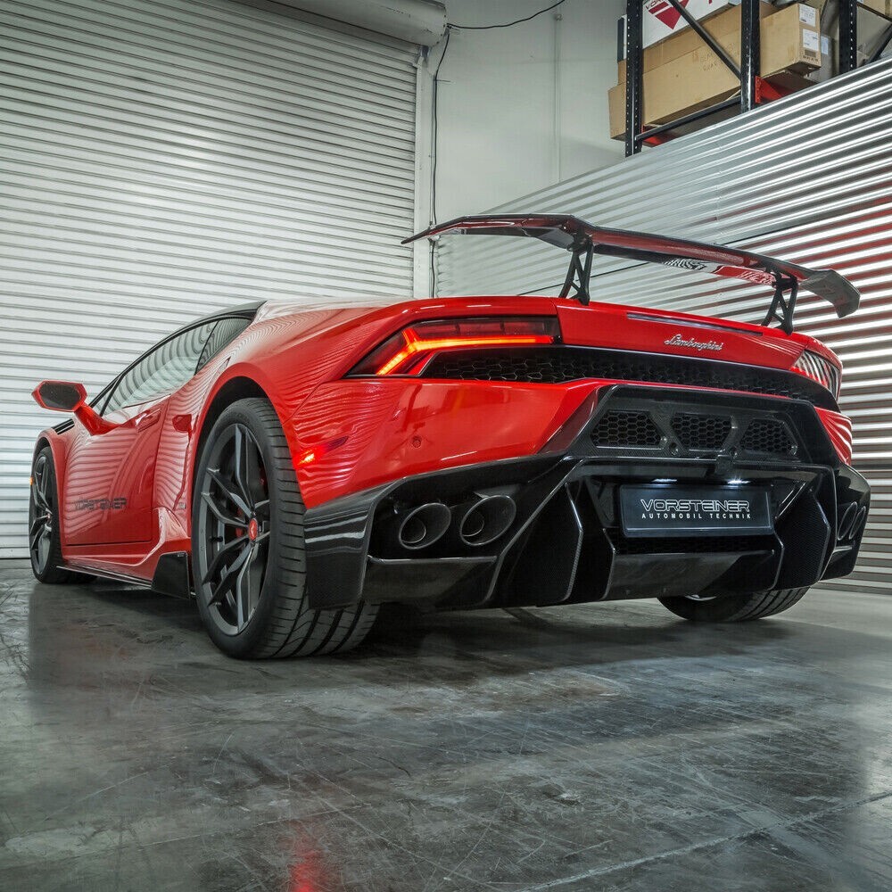 20/21'' Vorsteiner V-FF 105 Carbon Graphite Staggered Concave Wheels Lamborghini