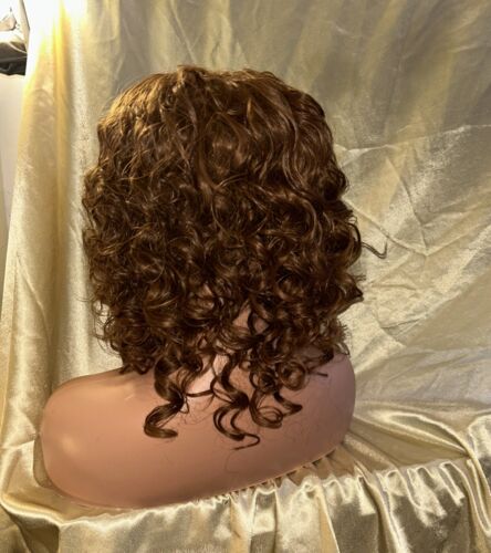 Human Blend Curly Wig - Picture 11 of 16