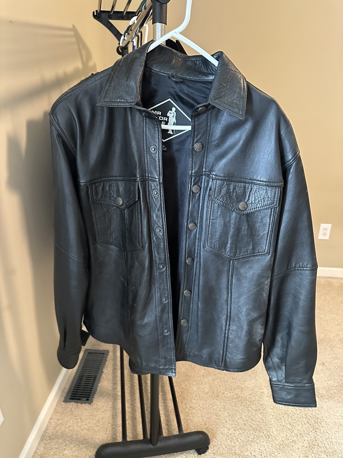 Mr Motorcycle Leather Jacket Gem