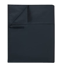 Flat Sheet Only Queen Size 400 TC 100 Egyptian Cotton Flat Sheet Black Cotto...