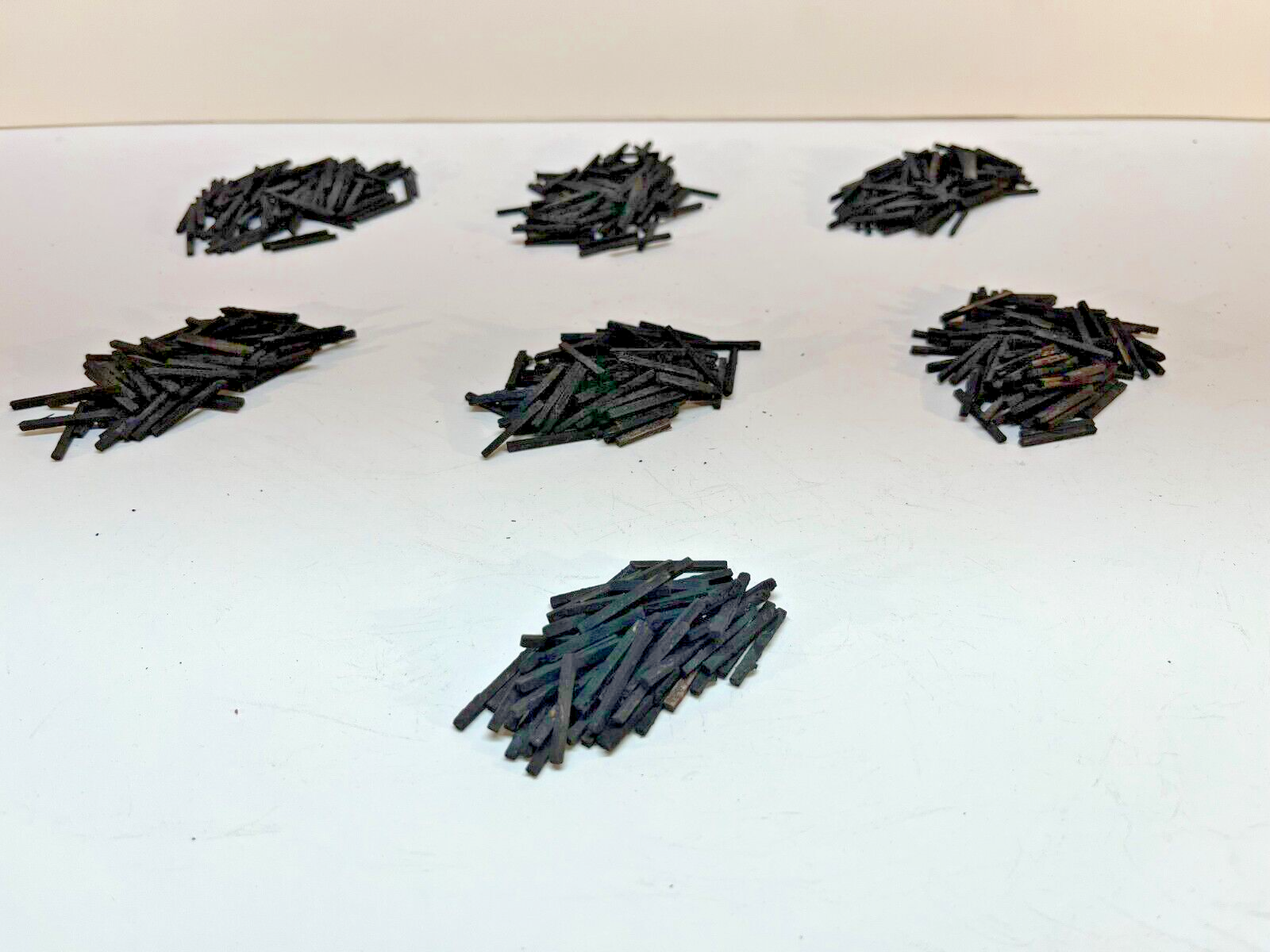 600+ WOOD CROSS TIES MOW SCENERY LOADS LUMBER TRACK JUNK HAND LAID eBay