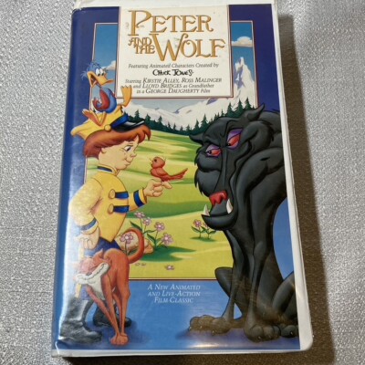 Disney Home Video Peter And The Wolf VHS ClamShell | eBay