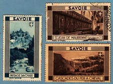 FR0328 Vignette publicitaires: Visitez La Savoie