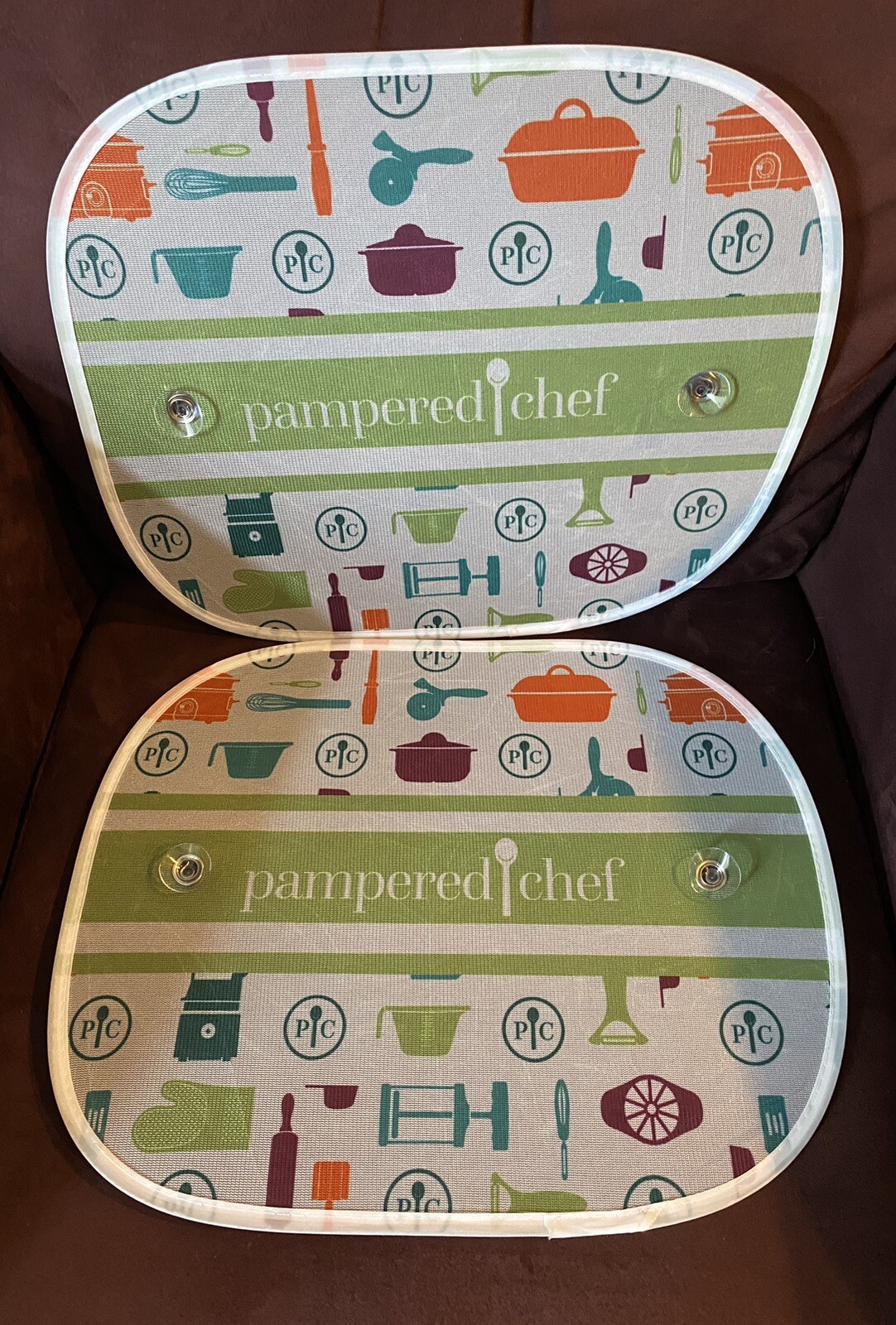 Pampered Chef Car Shade Set Rare Hard to Find! Was Consultant Promo! eBay