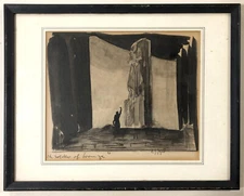 STAGE SET Design ~ MEXICAN MODERNISM ~ 1936 Cleveland Playhouse GUNTHER GERZSO
