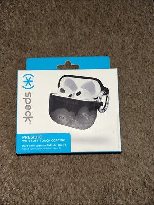 Speck Presidio AirPods (2021) Hard Case - Soft Touch Coating - Black