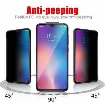 Für Huawei P Smart 2019, Gebogen Privatsphäre Hartglas Displayschutz (Packung 2)