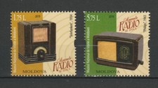 Moldova 2019 Vintage Radio 2 MNH stamps