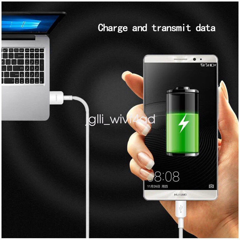 Original Huawei Micro USB Data Cable For Mate 7 8 P6 7 8 9lite Honor 6 7 5X 6X - Image 2 of 4