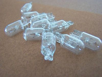 Pioneer   Wedge Bulb 8V 300 mA Lamp    (2 Lamps Per Sale!)