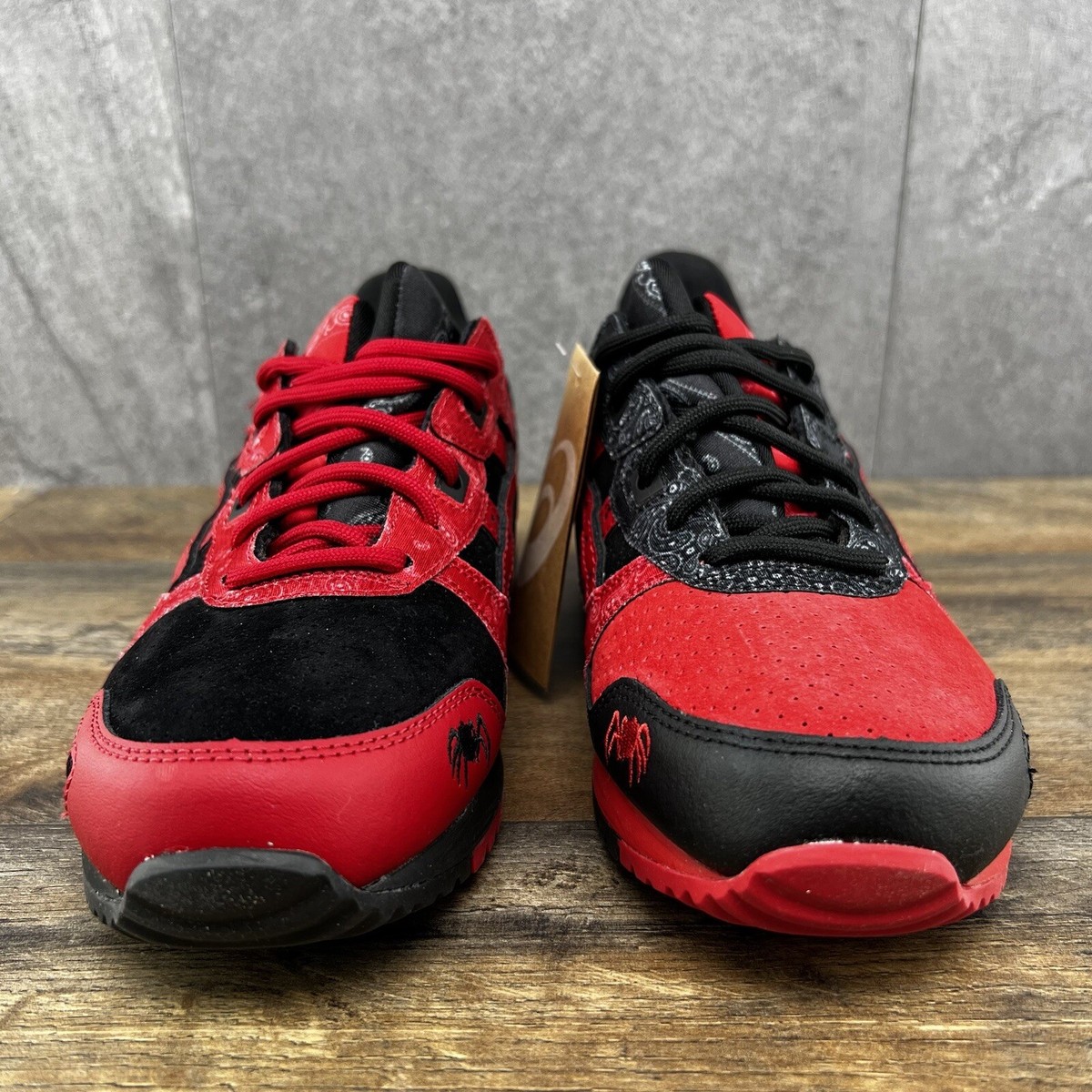 Asics Atmos x Red Spider x Gel Lyte 3 Bandana Print Size 4.5 Mens