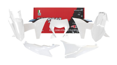 RTECH KUNSTSTOFFKIT WEISS-SCHWARZ KTM EXC 500 2024