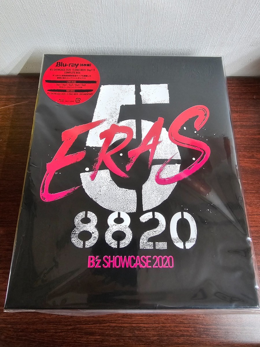B'z Showcase 2020 -5 Eras 8820- Day1 - Day5 Complete 6 Disc B'z Showcase 2020 -5 Eras 8820- Day1 - Day5 Complete 6 Disc