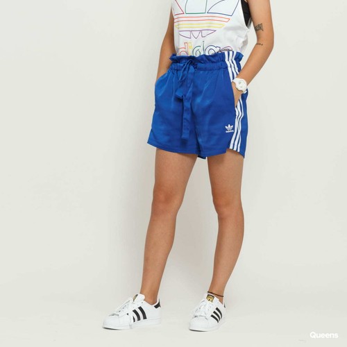 blue womens adidas shorts