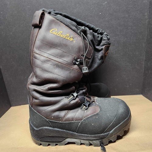 Cabela's TransAlaska Rubber & Leather Insulated Waterproof Pac Boots