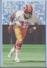 1990 Charley Taylor Goal Line Art Postcard Unsigned - Series 2 Two