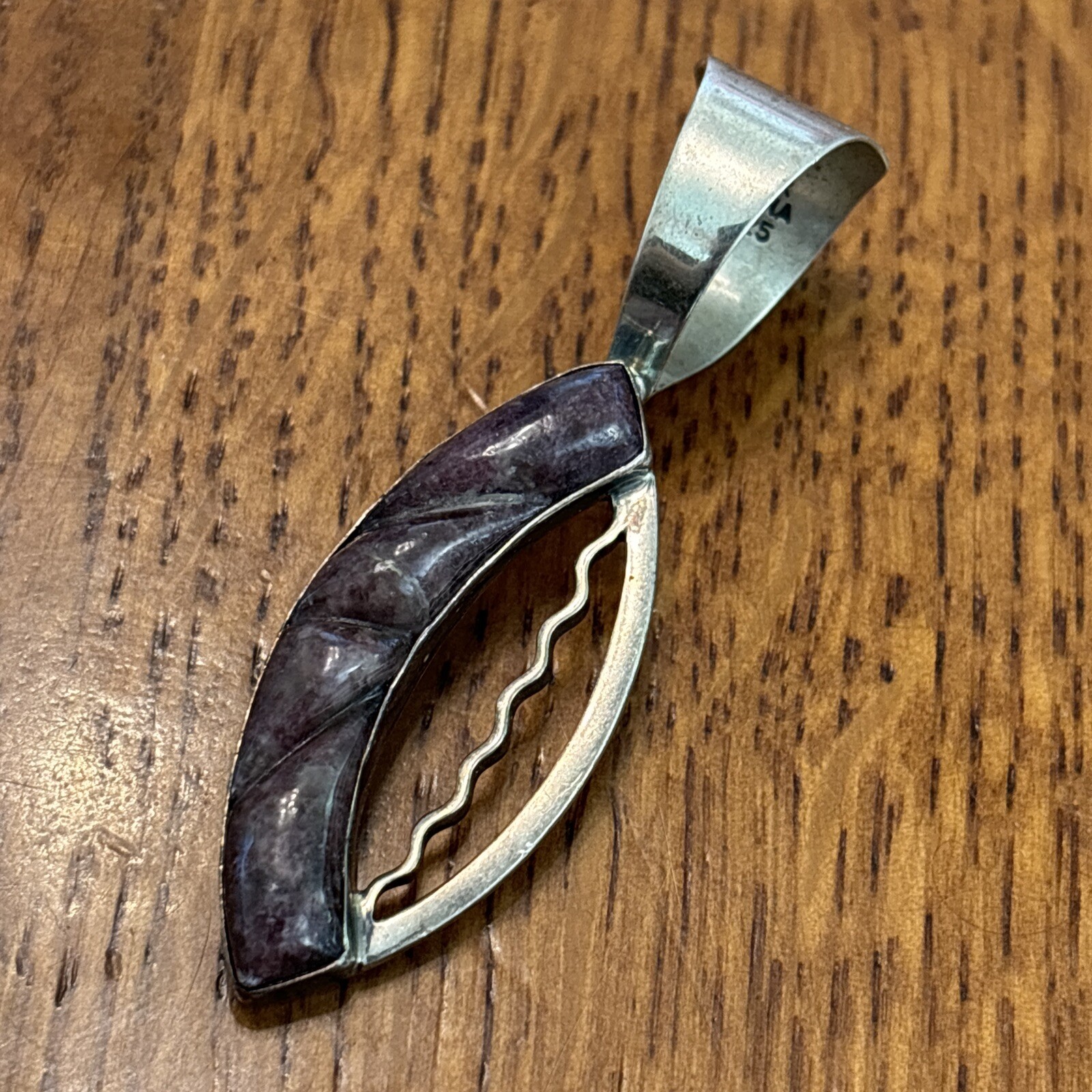 Jay King DTR Sterling Silver Amethyst Pendant Vin… - image 3