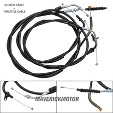 Extended Clutch Cable Throttle Wire For Yamaha V-Star XVS / DS 400 650 DragStar