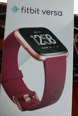 ruby fitbit versa strap