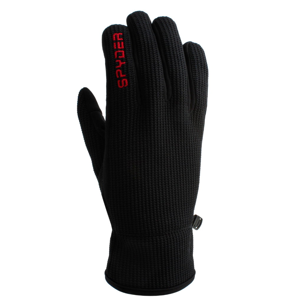 Spyder Core Conduct Glove Tricot Lining Webbed Palm Knit Gloves - Main Image