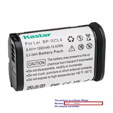Kastar Battery Pack Replacement for Leica BP-SCL4 16062 Battery, BC-SCL4 Charger