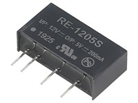 RE-1205S Wandler: Dc/Dc 1W Ueing: 10,8-13,2V Uausg: 5VDC Iausg: 200Ma Recom