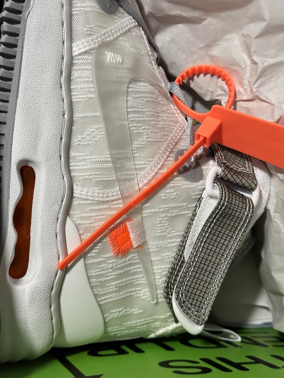 OFF WHITE X NIKE Bianco sporco x Nike Air Force 1 x bianco sporco 2022 taglia 12 nuove DS OG Virgil Abloh