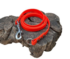 Biothane Dog Leash Extender - 5/8" wide Stainless Steel Hardware 5' USA Made