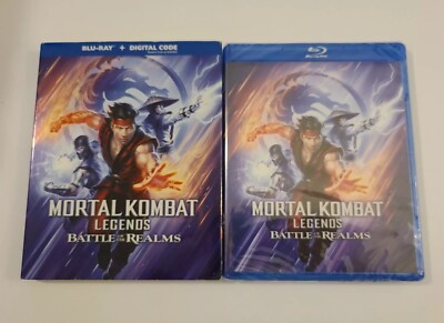 Mortal Combat Legends Battle of The Realms 2021 Brand NEW Blu-Ray