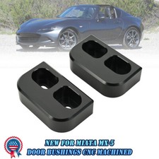 For Mazda Miata Mx5 Delrin Cnc Machined Door Bushings Pair 1990-2021 Model Cl
