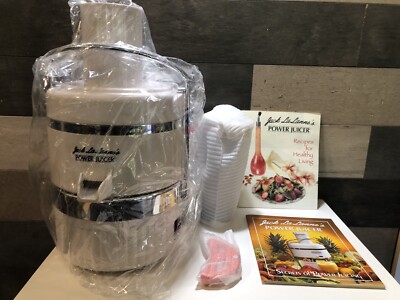 NEW In Original Box JACK LALANNE's Power Juicer Model CL-003AP