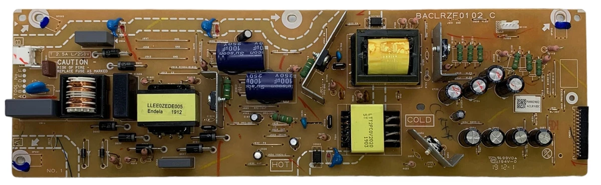 Kit Riparazione Alimentatore Per TV Philips 42PFL3603D/27 &ndash; Condensatori 2300KEG031A/F