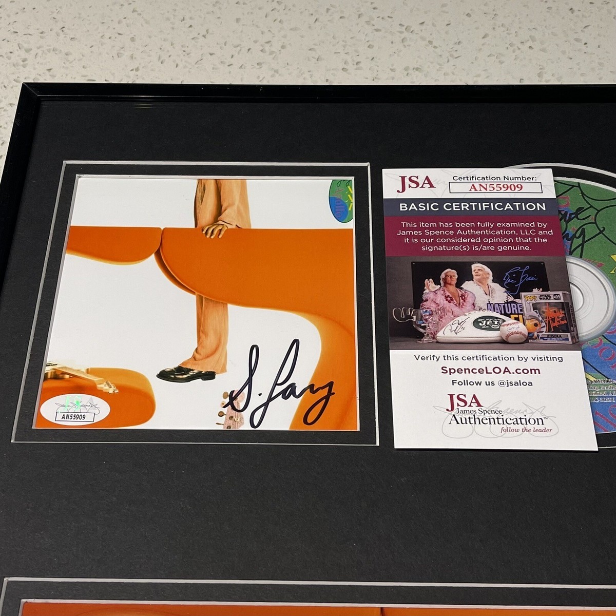 STEVE LACY SIGNED APOLLO XXI CD ALBUM PHOTO AUTOGRAPH FRAMED