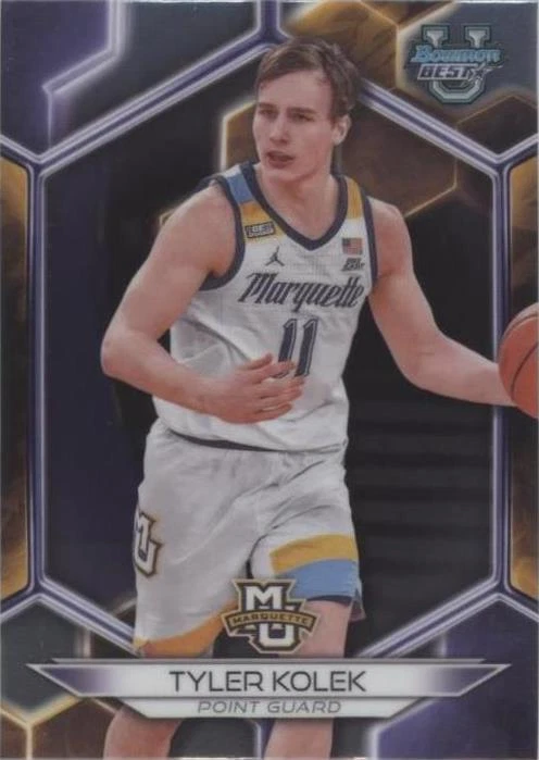 2023-24 Bowman University Best - Tyler Kolek #49