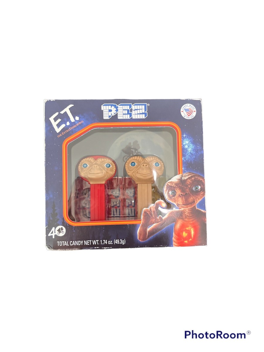 E.T 40周年記念 PEZセット PEZ E.T. 40th Anniversary Gift Set, Collectable w/ 2 Disp, 6