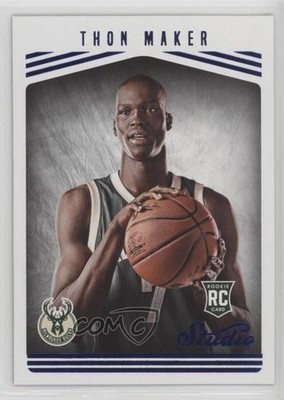 2016-17 Panini Studio Studio Edition Thon Maker #200 Rookie RC yc1