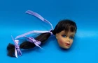 Vintage Barbie Dark Brunette Mod Talking Barbie Doll HEAD ONLY