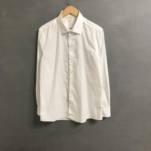 Men Suitsupply Shirt White Cotton 42 / XL / 50