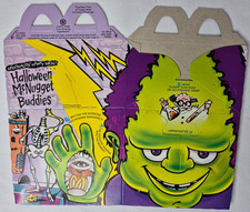 1993 McDonald's Happy Meal Box-Halloween McNugget Buddies Box A
