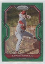 2021 Panini Prizm Tier III Green Wave Prizm Kwang-Hyun Kim #213 0c3e