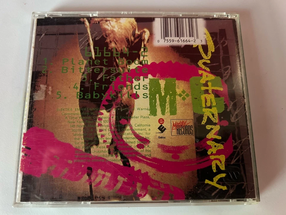 Motley Crue - Quaternary CD 1994 Elektra EP Signed by John Corabi!  OOP RARE - Image 2 of 4