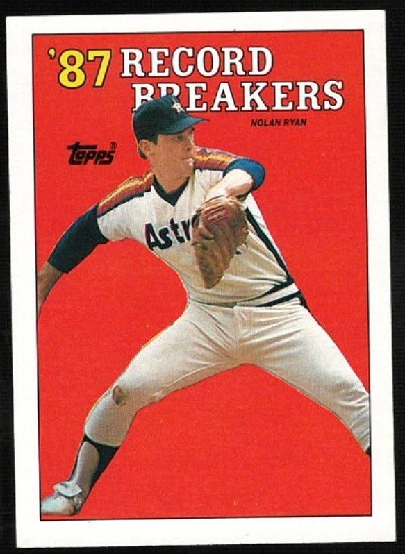 Nolan Ryan 1988 Topps #6 Houston Astros