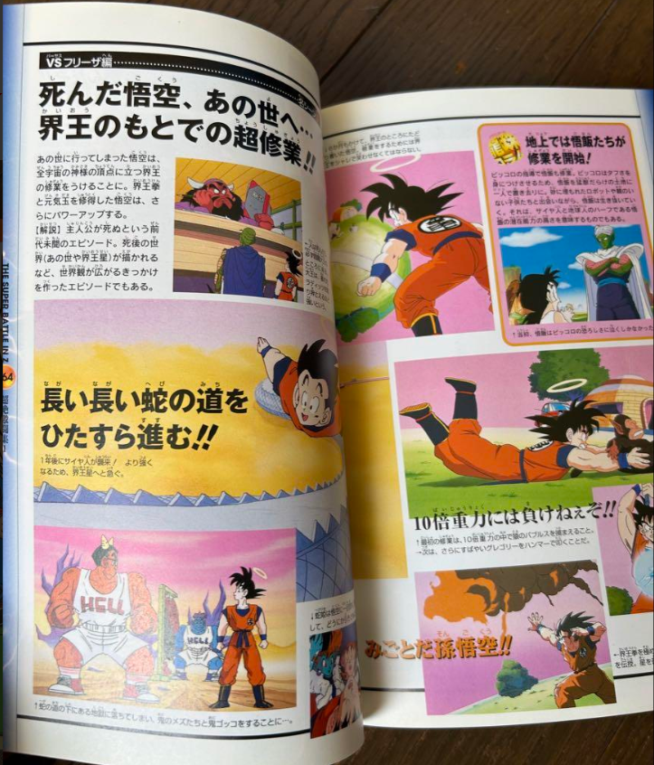 Set 2 Dragon Ball Z TV Anime Perfect Guide Book Movie Son Goku