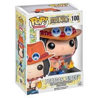 Funko Pop! Anime 100 One Piece Portgas D. Ace Sammelbare Vinylfigur 6358 Neu