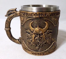 Legend of Odin Viking Celtic Coffee Cup Mug Beer Stein