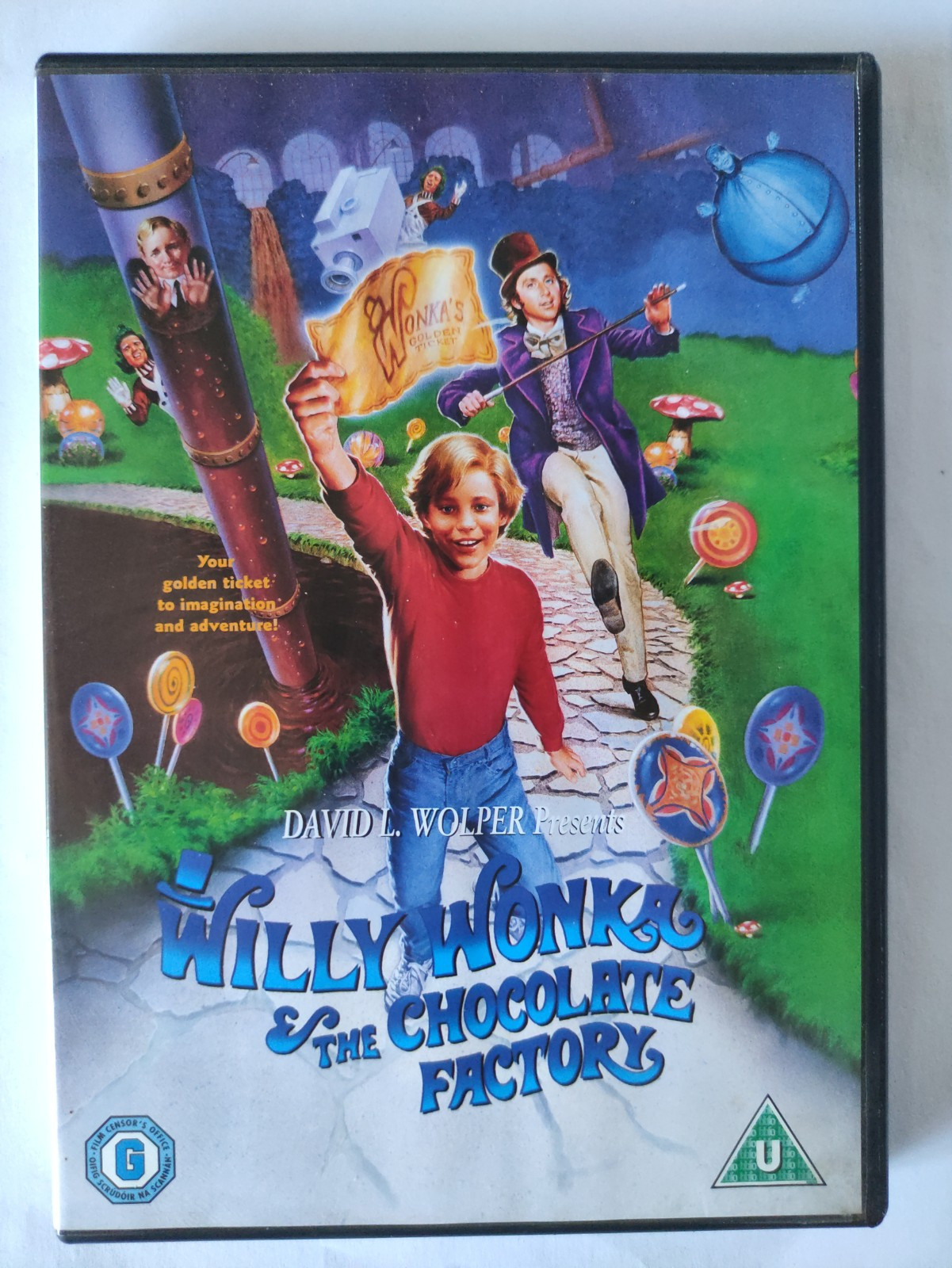 Willy Wonka & the Chocolate Factory DVD Children's & Family (2005) Gene Wilder❤️