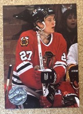 1991-92 Pro Set Platinum Jeremy Roenick #24 Chicago Blackhawks
