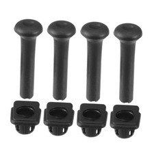 4 Set No.191837187/19183718701C/191867109 Door Lock Rod Knob and Locking