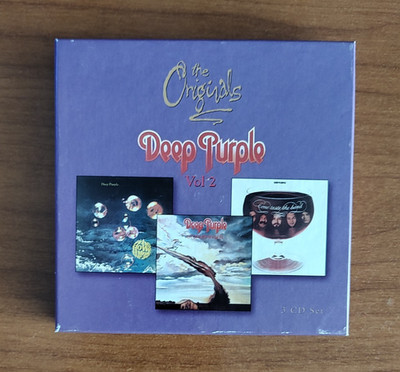 CD - DEEP PURPLE - THE ORIGINALS VOL. 2 - BOX SET 3 CD 1997