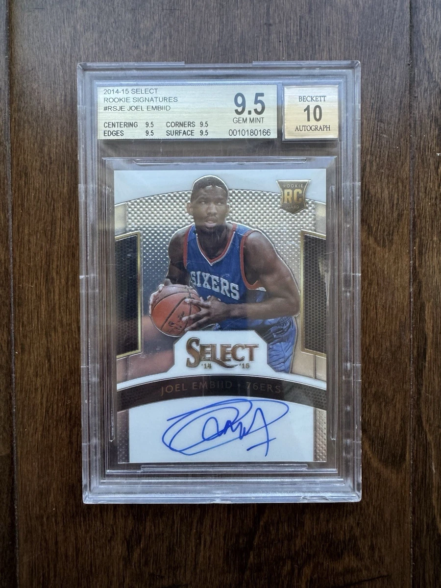 Joel Embiid 10 Graded Basketball Rookie Sports Trading Cards